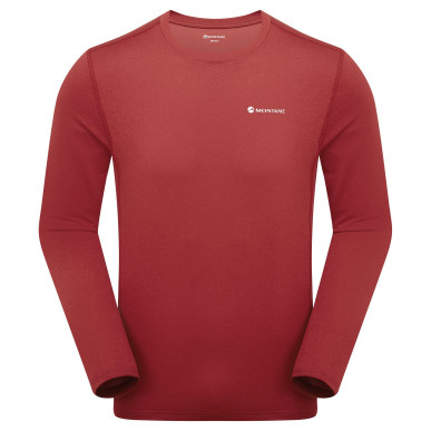 DART LONG SLEEVE T-SHIRT-DARK MAPLE-XL pánské triko dlouhý ruk. tmavě červené