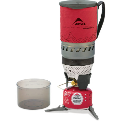 WINDBURNER 1,0 l Personal Stove System plynový vařič (červený hrnec)