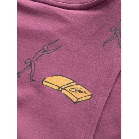 VILS SPOTTER-DARK BORDEAUX-XS pánské tílko tmavě vínové