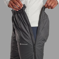 FEM FORTES LITE PANTS-MIDNIGHT GREY-UK16/XL dámské kalhoty tmavě šedé