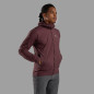 FEATHERLITE HOODIE-DARK GARNET-S pánská bunda hnědofialová