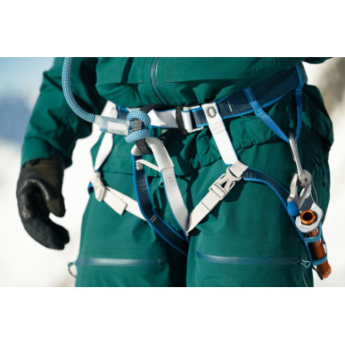 TOUR S/M skialpinistický úvazek modrý