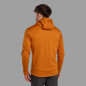 PROTIUM HOODIE-AMBER-XXL pánská mikina oranžová