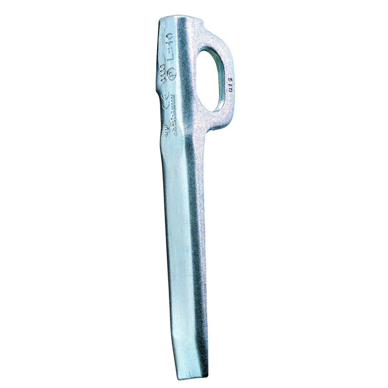 U kovaná nekalená skoba 10 cm