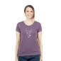 GANDIA HAPPY ALPACA-DARK VIOLET-36 dámské tričko tmavě fialové GANDIA HAPPY ALPACA-DARK VIOLET-36 dámské tričko tmavě fialové