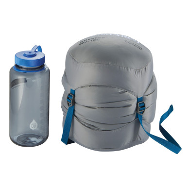 QUESTAR 0F/-18C Long Balsam péřový spacák šedozelený