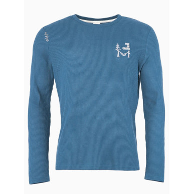 CUENCA-DARK BLUE-XXL pánské tričko s dlouhým rukávem tmavě modré