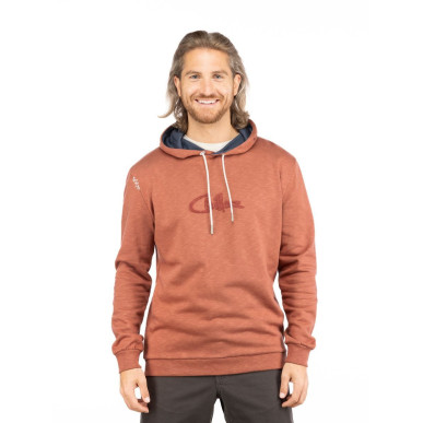 SAPPORO CHILLAZ LOGO-BRICK-XS pánská mikina cihlová