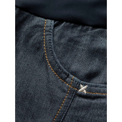 FUJI 3.0-DENIM DARK BLUE-44 dámské 3/4 kalhoty tmavě modré denim