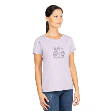 GANDIA ALPACA GANG WINTER-VIOLET-38 dámské tričko fialové