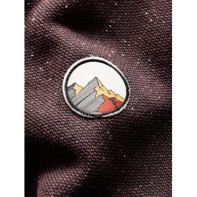 ALICANTE LOGO 2.0-BRICK-XXS pánská mikina cihlová