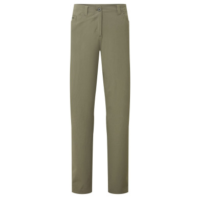 FEM GENOA LITE PANTS REG LEG-CAPER-UK10/S dámské kalhoty olivové