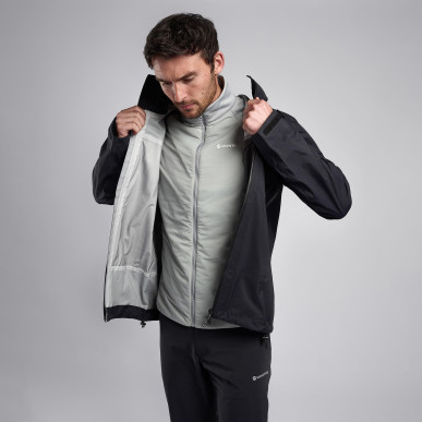 SIROCCO LITE JACKET-PEBBLE BLUE-XL pánská bunda modrošedá