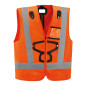 NEWTON HI-VIZ JACKET reflexní vesta ORANŽOVÁ 