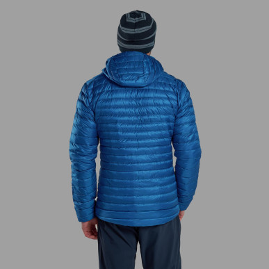 ANTI-FREEZE LITE HOODIE-NEPTUNE BLUE-XL pánská bunda modrá