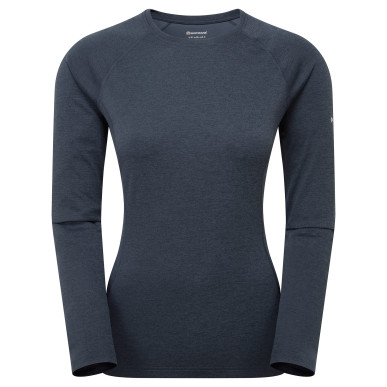FEM DART LONG SLEEVE T-SHIRT-ECLIPSE BLUE-UK16/XL dámské triko dlouhý ruk. modré