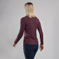 FEM DART ZIP NECK-MULBERRY-UK10/S dámské triko dlouhý ruk. hnědofialové FEM DART ZIP NECK-MULBERRY-UK10/S dámské triko dlouhý ruk. hnědofialové