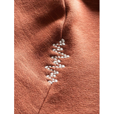 SAPPORO CHILLAZ LOGO-BRICK-M pánská mikina cihlová