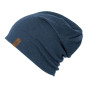 RELAXED BEANIE 2.0-BLUE MELANGE-čepice modrá
