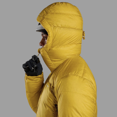 KAMEN XT HOODIE-GINKGO GOLD-M pánská bunda žlutá