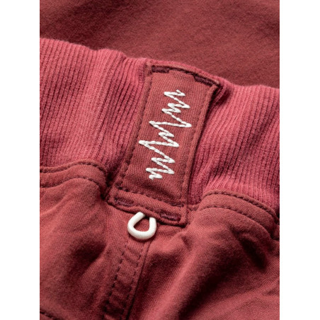 BANFF-DARK RED-XL pánské 3/4 kalhoty tmavě červené