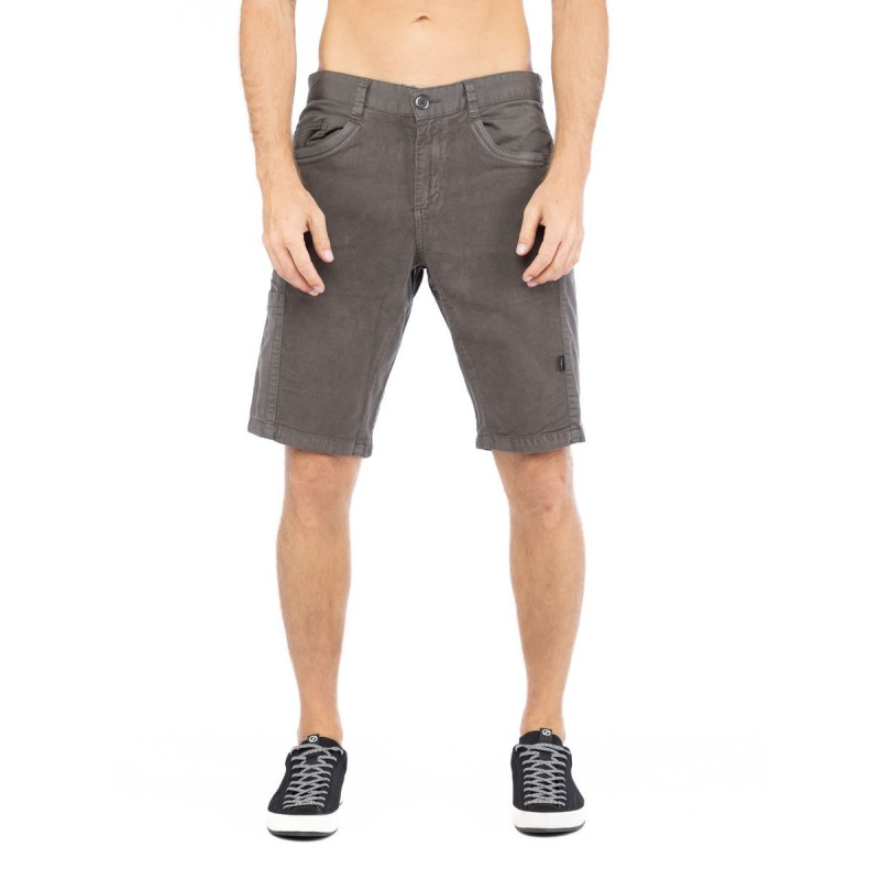 ROFAN 2.0 (CORD MIX)-DARK GREY-XS pánské kraťasy tmavě šedé