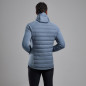 COMPOSITE HOODIE-STONE BLUE-XXL pánská bunda šedomodrá COMPOSITE HOODIE-STONE BLUE-XXL pánská bunda šedomodrá