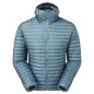 ALPINE 850 NANO HOODIE-STONE SIZE BLUE-XXL pánská bunda šedomodrá ALPINE 850 NANO HOODIE-STONE SIZE BLUE-XXL pánská bunda šedomodrá