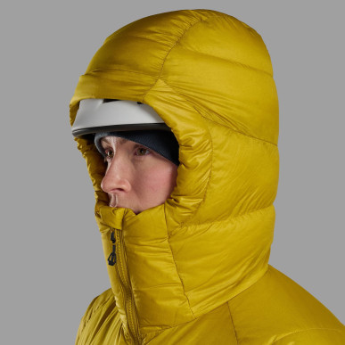 FEM KAMEN XT HOODIE-GINKGO GOLD-UK16/XL dámská bunda žlutá