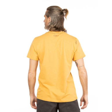TYROLEAN TRIP-OCHRE-M pánské tričko okrové