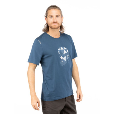 EXPLORER-DARK BLUE-XS pánské tričko tmavě modré