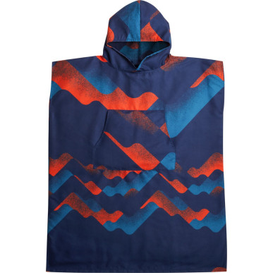 PACKTOWL CHANGING PONCHO L/XL Riso Wave pončo/ručník barevné vlny