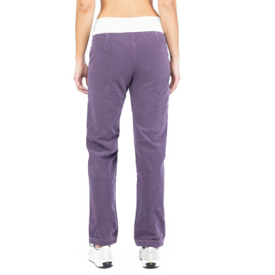 SANDRA 3.0-DARK VIOLET-38 dámské kalhoty tmavě fialové