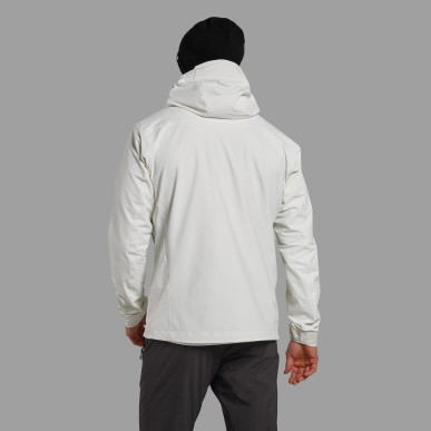 TENACITY HOODIE-POWDER-S pánská bunda bílá