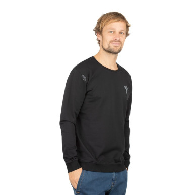 HOKKAIDO CHILLAZ ROPE-BLACK-M pánská mikina černá