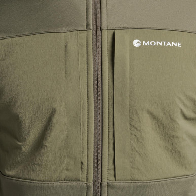 FURY XT HOODIE-CAPER-XL pánská mikina olivová