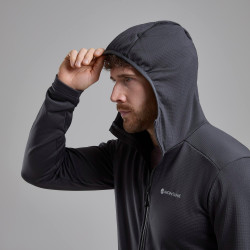 PROTIUM HOODIE-MIDNIGHT GREY-XL pánská mikina tmavě šedá
