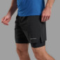 FEM JETSTREAM 4" SHORTS-BLACK-UK12/M dámské kraťasy černé