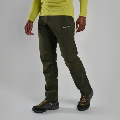 TERRA PANTS REG LEG-OAK GREEN-32/M pánské kalhoty zelené