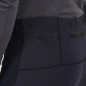 THERMAL TRAIL TIGHTS-BLACK-S pánské elastické kalhoty černé