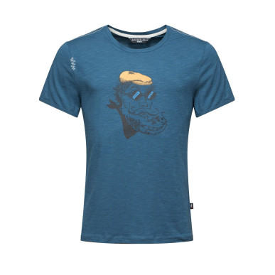 FRENCH MOUNTAINEER-DARK BLUE-M pánské tričko tmavě modré