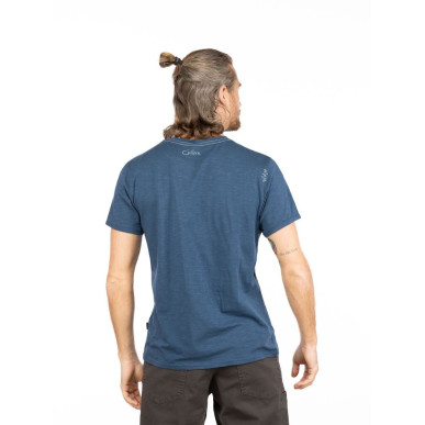 CHILLAZ TIME TO CHILL-DARK BLUE-XXL pánské tričko tmavě modré