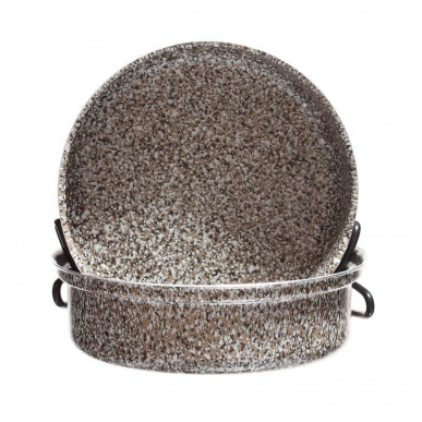 COLLECTION STONE ČESKÁ SOUPRAVA 2dílná, antiadhez PTFE, design kámen