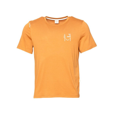 OUT OF ORDER-ORANGE BROWN-XS pánské tričko oranžovo hnědé