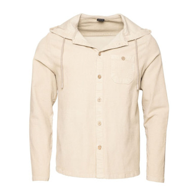 PEAK DISTRICT-DARK SAND-XS pánská košile tmavě písková