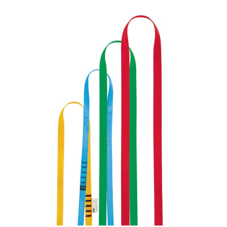 ANNEAU 60 cm smyčka plochá žlutá