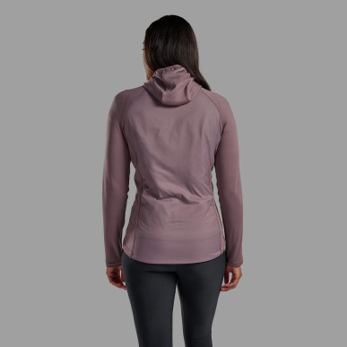 FEM SIROCCO LITE HOODIE-MOONSCAPE-UK10/S dámská bunda šedofialová