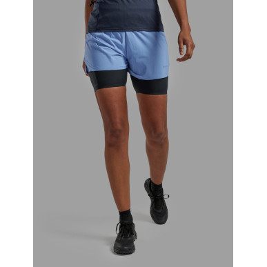 FEM JETSTREAM 4" SHORTS-CORNFLOWER-UK10/S dámské kraťasy modré