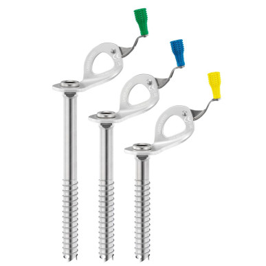 LASER SPEED 10 cm ledovcová skoba s plaketou