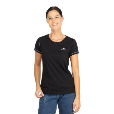 GANDIA MOUNTAIN PATCH-BLACK-34 dámské tričko černé